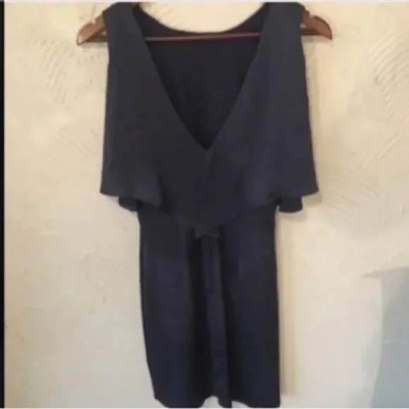 Topshop NWT Navy Blue Cocktail Dress - Picture 4 of 8